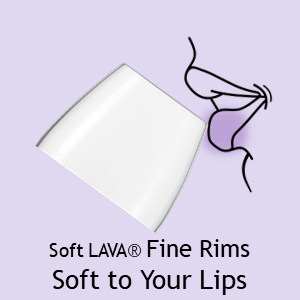 Schott ZWIESEL Soft LAVA(r) Fine Rims Soft To A Drinkers Lips