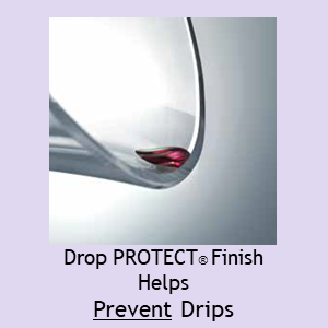Zwiesel Glas Drop Protect(r) Finish Helps Prevent Drips