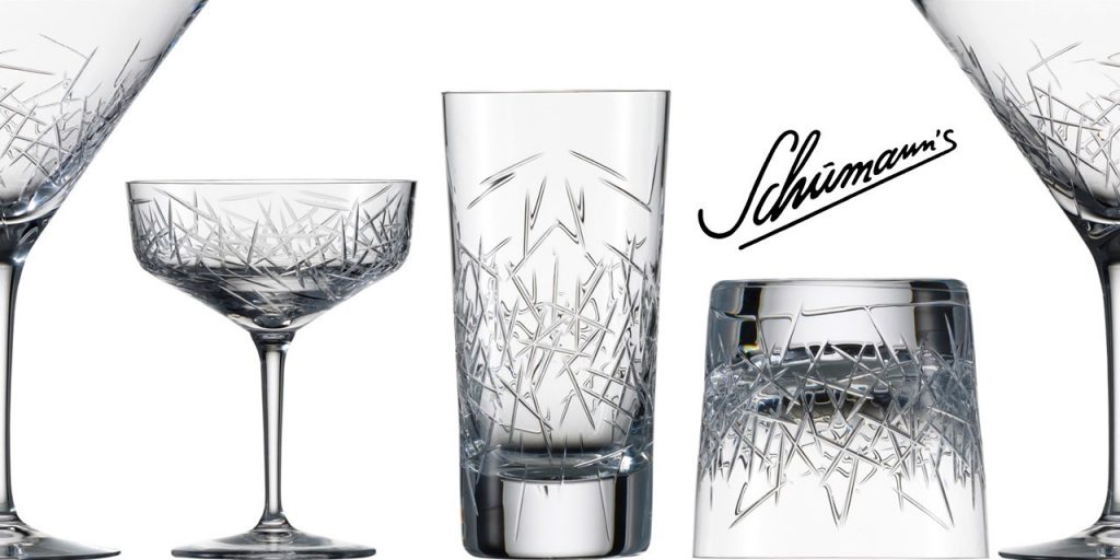 Zwiesel Glas Charles Schumann HOMMAGE GLACE Mouthblown Cut Glass Bar Glass Range
